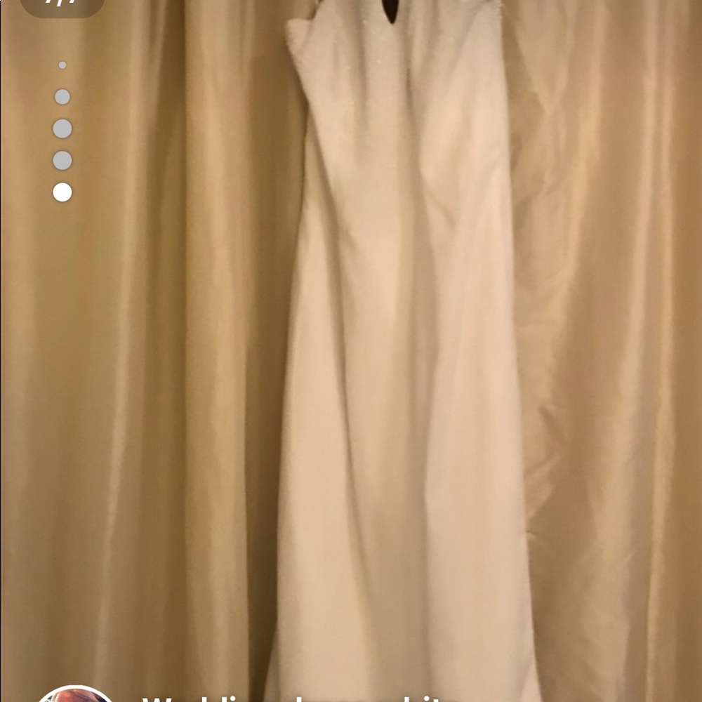 White wedding dress
